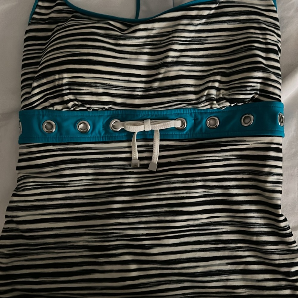 Y2K Zebra Racerback Tank - Picture 2 of 3